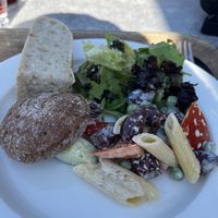 Pasta salad (vegan)   at Cafe Lasipalatsi in Helsinki
