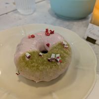 Strawberry matcha at Bake My Day in Copenhagen