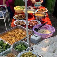 Arrange for vegan buffet available  at Galare Guesthouse Veggie Hut - Maybe closed in Chiang Mai