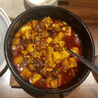 Silken Tofu and mushroom . at Elefant BaoPu Vegetarian in Dalian