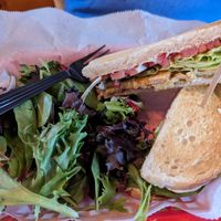 Vegan BLT at Mellow Minded in Harrisburg
