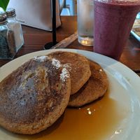 Quinoa pancakes at Mellow Minded in Harrisburg