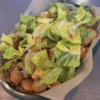 loaded tater tots  at Kayak Kafe - Midtown in Savannah