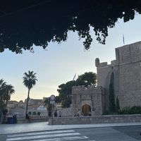 Lovely view too  at Snogu Wok Bar in Dubrovnik