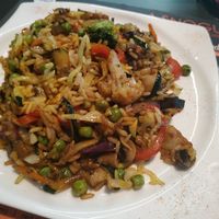 Vegi rice at Snogu Wok Bar in Dubrovnik