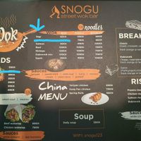 There are two options at Snogu Wok Bar in Dubrovnik