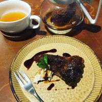 Fruit tart  at Bananeira in Yokohama