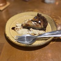 Vegan tart at Bananeira in Yokohama