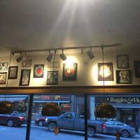 Local art at Yalla Vermont in Brattleboro