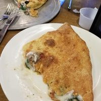 Vegan Calzone with artichoke hearts at Mellow Mushroom - International Dr in Orlando