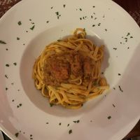 aaaaamazing linguine with bolognese at Terra Restaurant in Sagres