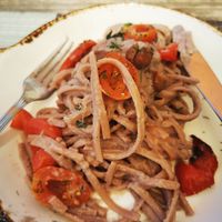 Orto Pasta (vegan) at Terra Restaurant in Sagres