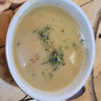 Plantain soup at KIPI Natural in Latacunga