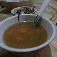 Soup and Salad at KIPI Natural in Latacunga