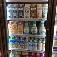 Plant-based milks at Just Food Co-op in Northfield