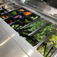 Salad bar at Just Food Co-op in Northfield