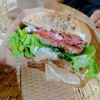 The moomoo burger was very nice (reminded me a bit of McDonald's, in a good way) at Milhanjum 밀한줌 - Jungang Station in Busan