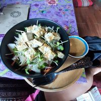 Tempeh salad at Everflow in Koh Chang