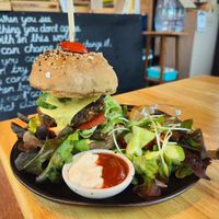 Black Bean veggie machine at Everflow in Koh Chang