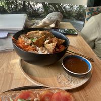 Tempeh salad   at Everflow in Koh Chang