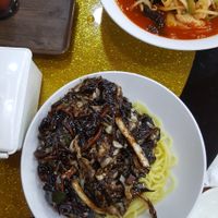black bean noodles at Taehwawon 태화원 in Incheon