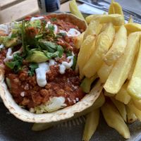 Chilli non carne   at Karmic Cakery in Berwick-upon-tweed