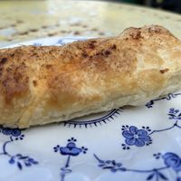 Sausage roll   at Karmic Cakery in Berwick-upon-tweed