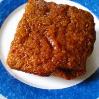 Sticky ginger cake at Karmic Cakery in Berwick-upon-tweed