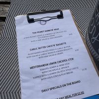 Menu  at Karmic Cakery in Berwick-upon-tweed