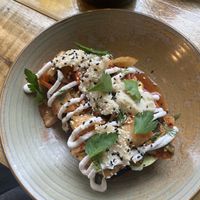 avo kimchi toast w/ vegan feta🍽  at The Ambitious Act in South Melbourne