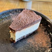 Peanut butter cheesecake (vegan) $8.50  at The Ambitious Act in South Melbourne