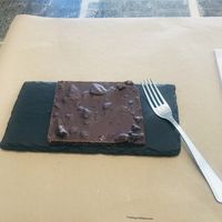 Chocolate cake at Il Fornaccio in Arzua