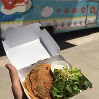Tortilla española at AguaViento WaterWind - Food Truck in Cadiz