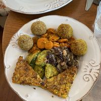 tasting plate  at Centro Botanico in Milan