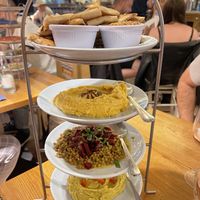 Vegan options at The Real Greek - Soho in London