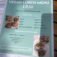 Special menu at The Real Greek - Stratford in East London