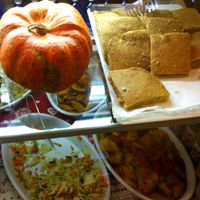 from the deli counter at Tathagata in Milan