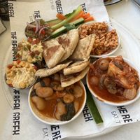 Vegan lunch selection   at The Real Greek - Westfield London in West London