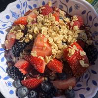 Açaí bowl  at Jane's Cafe on 3rd in Naples