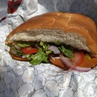 Italian sandwich at Harmony Plant Fare in Cincinnati