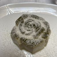 Matcha pudding   at Be Bop in Milan