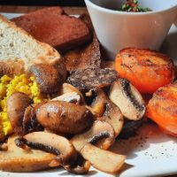 Full breakfast at Bluestone Coffee Shop in Barrhead