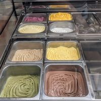Vegan ice cream at Antica Latteria in Messina