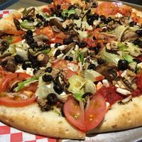 Pizza  at Blue Dog Gourmet Pizza in South Lake Tahoe