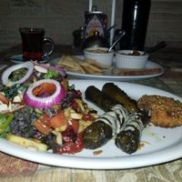 Vegan plate at El Turco in Tijuana