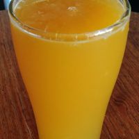 Juice of the day (orange)  at The Black Yard in Ormond