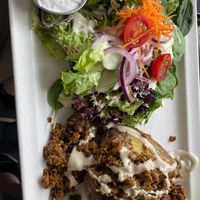 Ofenkartoffel mit Beyond meat Hack  at Zeil Kitchen in Frankfurt