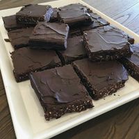 Vegan chocolate cranberry,  yum at Four Seasons Bistro in Mittagong