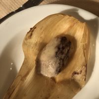 chuchita / tamal  at La Fonda de la Calle Real in Antigua