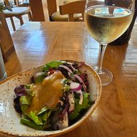 Lentil caviar salad at GreenVita - Glories in Barcelona